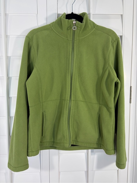 Telluride Clothing Company Jackets & Blazers - Telluride Green Full-Zip Fleece Jacket (L)